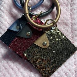 Sequined Coin Wallet