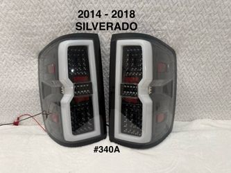 2014 To 2018 Chevy Silverado 1500 //  2015 To 2019 Chevy Silverado & GMC Sierra 2500 & 3500 LED Taillights