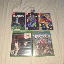 Xbox One & Nintendo Switch Games – 6 Games – $90