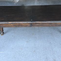 Restoration Hardware RH Dining Table + Bench – Extends – Seats 10
