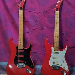 2 Epiphone S -310 Electric Guitars With New Bag $320 Each