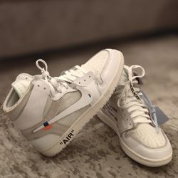 Nike Air Jordan 1 Retro High Off-White Euro sneakers