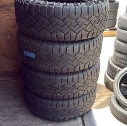 265 65 17 GoodYear Wrangler Duratac Set of 4 Used