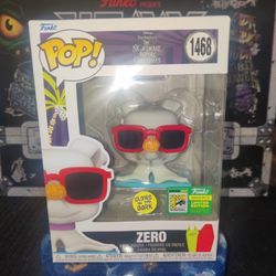 Funko Pop! Nightmare Before Christmas - Zero GITD SDCC 2024 3000 Piece Limited 