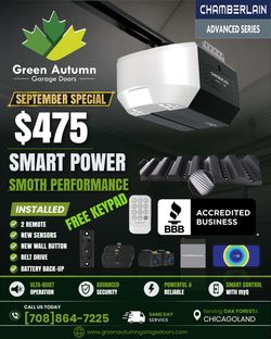 Chamberlain Garage Doors Opener