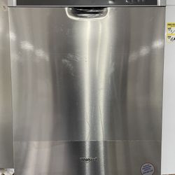 WHIRLPOOL STAINLESS STEEL DISHWASHER 