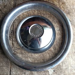 Chevrolet Corvair Hubcap And Beauty Ring