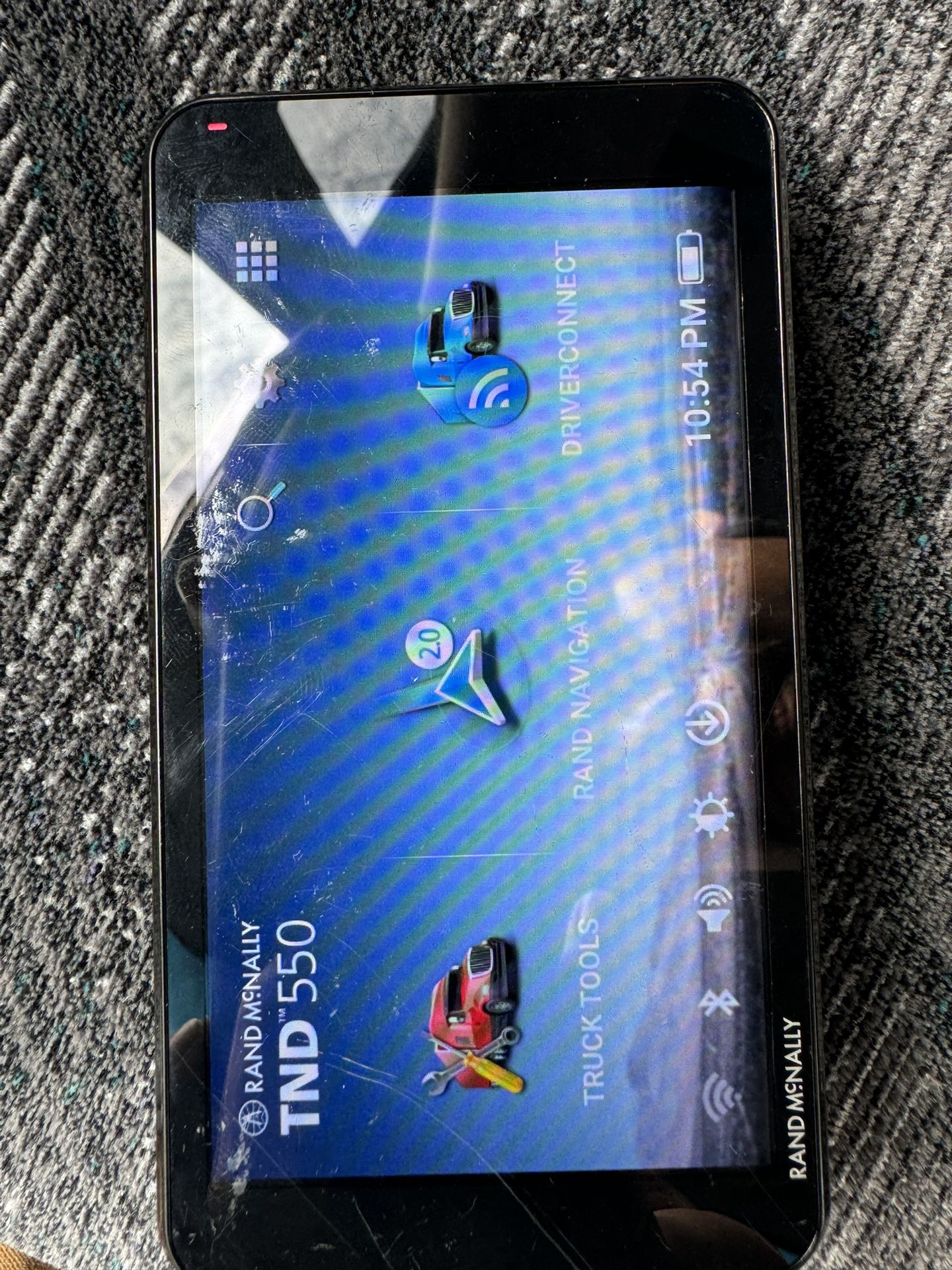 Truck GPS Randy McNally TND 550