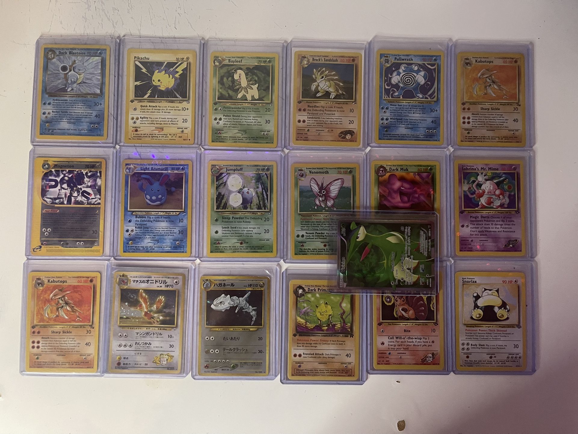 Vintage Pokemon Cards
