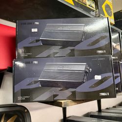 Deaf bounce 2k watts amp $300 each