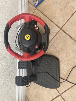 Xbox  steering wheel and peddle