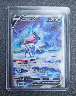 Suicune V Pokemon Crown Zenith