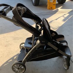 Chicco double stroller