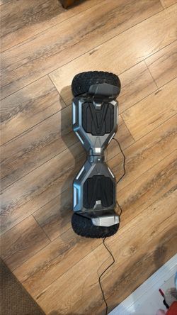 All-terrain Hover Board w go-cart attachment