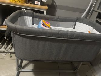 Baby bed and changing table