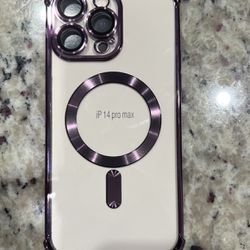 iPhone 14 Pro Max MagSafe Purple Case