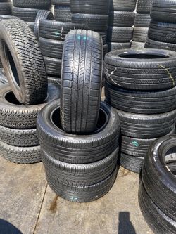 SET MICHELIN 205/65/16 GOOD USED $180 include professional installation and tax