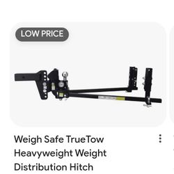 Weigh Safe Sway Bar Hitch