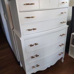 One Nightstand, Dresser and Smaller Dresser 
