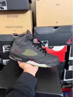 Jordan Raging Bull Pack 5s 3M size 11 USED But Clean