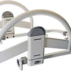 Stander EZ Click Bed Handle, Hospital Beds Rail, Safety Assist Medical Railing for Seniors, Long Term Care for Elderly, Set of 2, ASTM Safety Approved