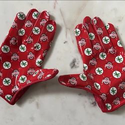 Ohio state buckeyes football gloves 