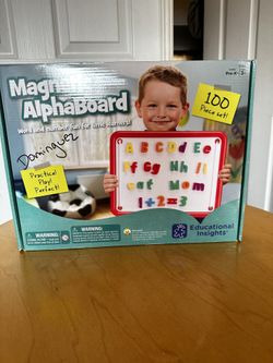 Magnetic Alphaboard: Word And Number Magnets