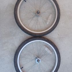 Jogging or Bike Trailer Rims And Tires 