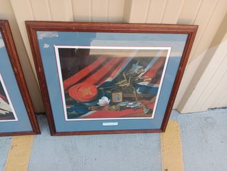 Signed JOHN DUILLO PRINT