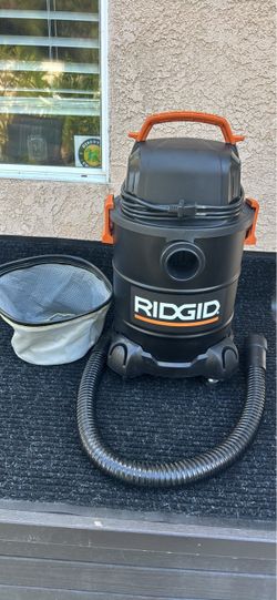 RIDGID Wet/Dry Shop Vacuum with Hose and Filter
