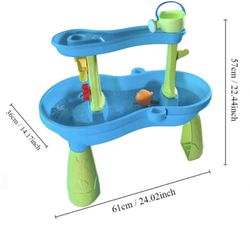 Kids Outdoor Water Table With Toys Accessories