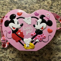 Disney Mickey & Minnie Mouse Valentine’s Popcornt Bucket