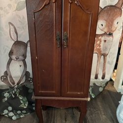 Wooden Jewelry Cabinet