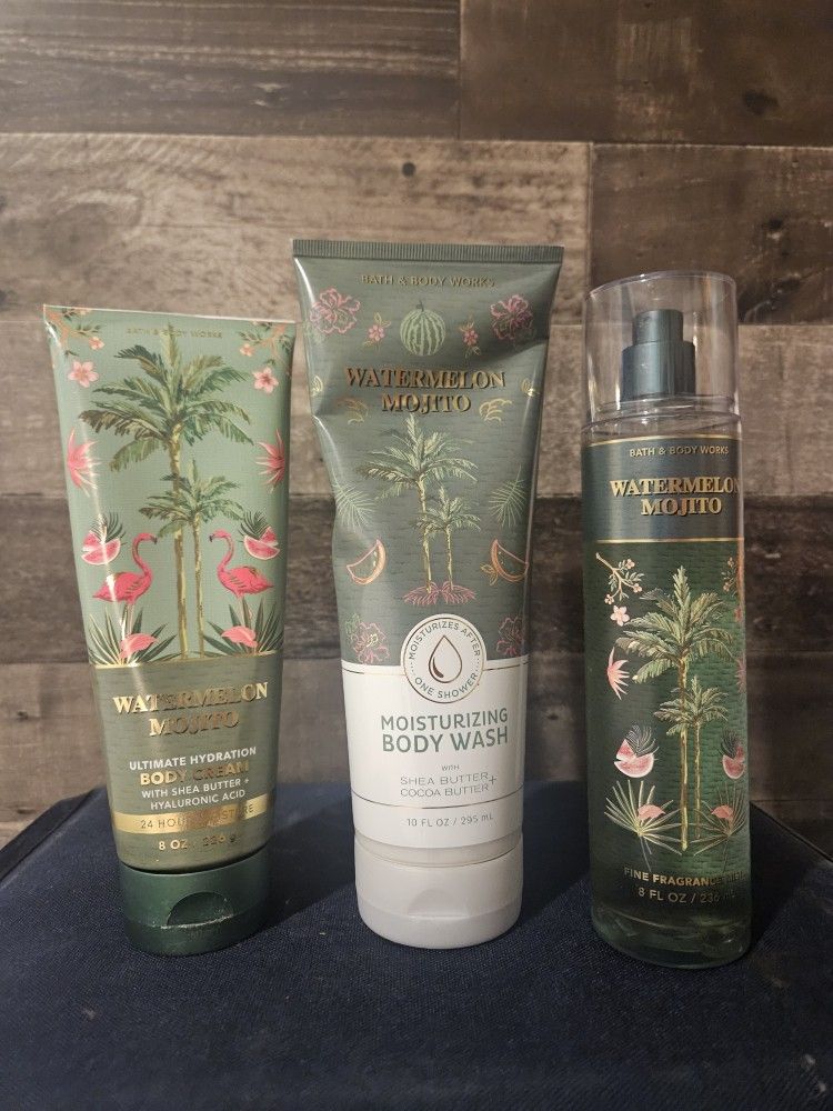 Bath & Body Works Watermelon Mojito Set