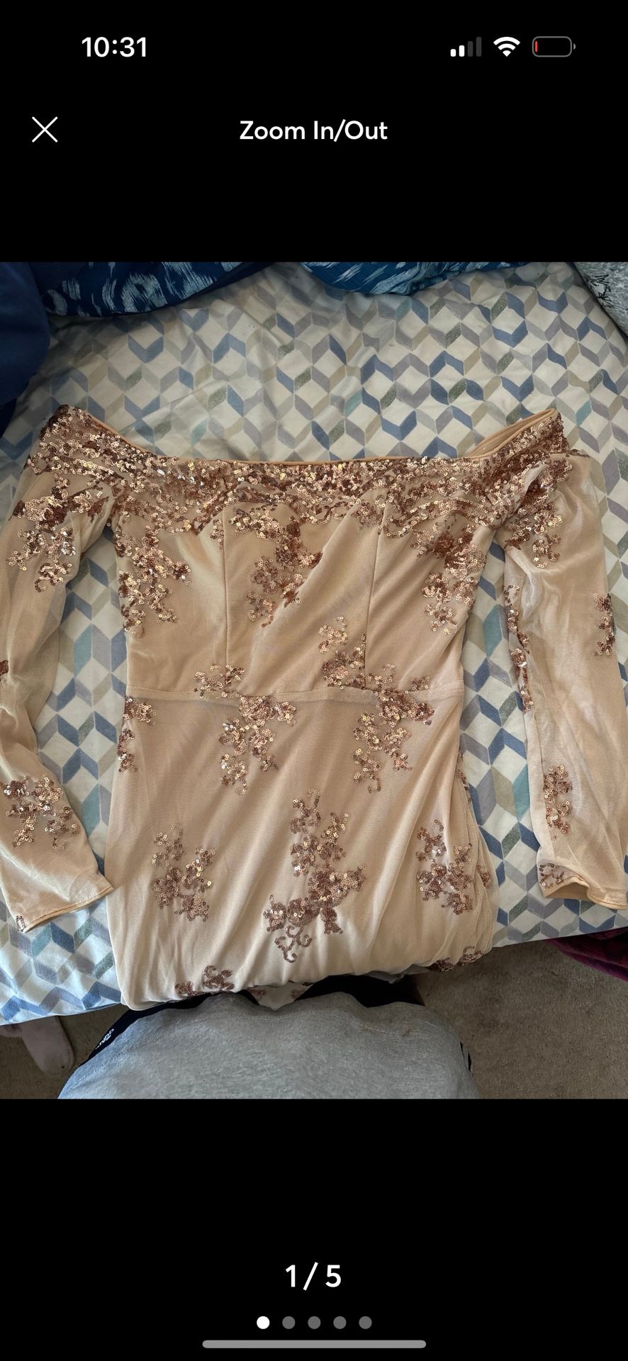 Long Sequin Dress