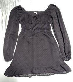 Hollister Long Sleeve Mesh Dress