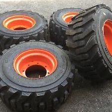 4 NEW 12-16.5 Skid Steer Tires/Rims for Bobcat A300,A770,S750,S770,S740