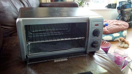 Black & decker toaster oven