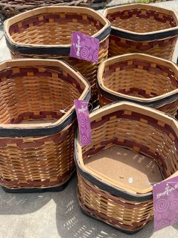 Price reduced- NEW Wicker Baskets – Perfect for Gifts & Home Storage