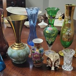 13 Bud Vases 