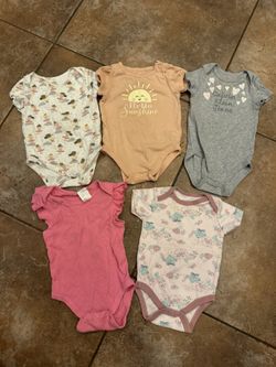 Girl Onesie Bundle 6-9 Months 
