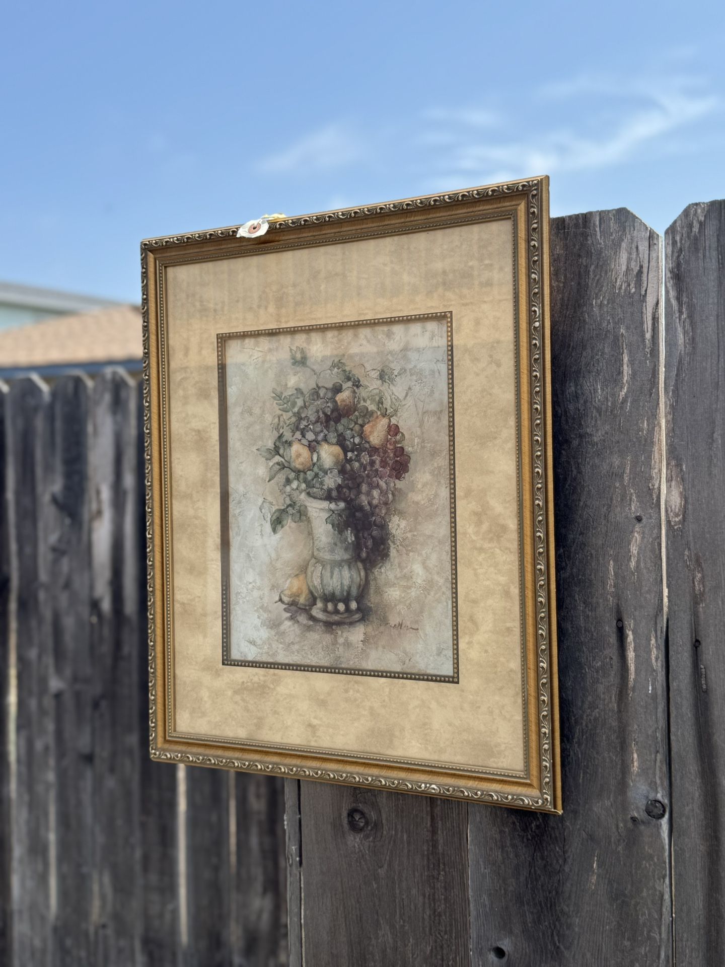 Framed Wall Art โ Gold Frame โ Great Condition!