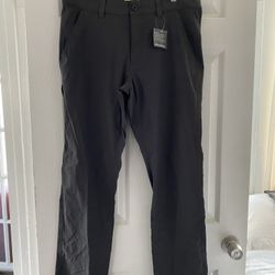 New With Tags! Eddie Bauer Men’s Pants Size 34X34 Color Dark Gray