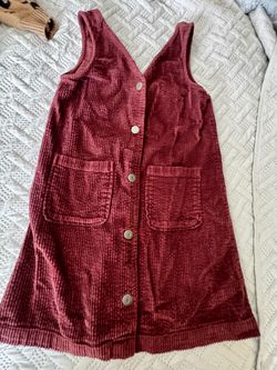 Girls Corduroy Fall Dress