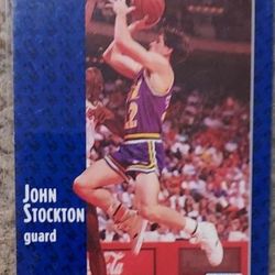 1991-92 Fleer John Stockton #49