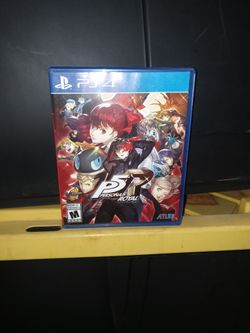 Persona 5 For Ps4