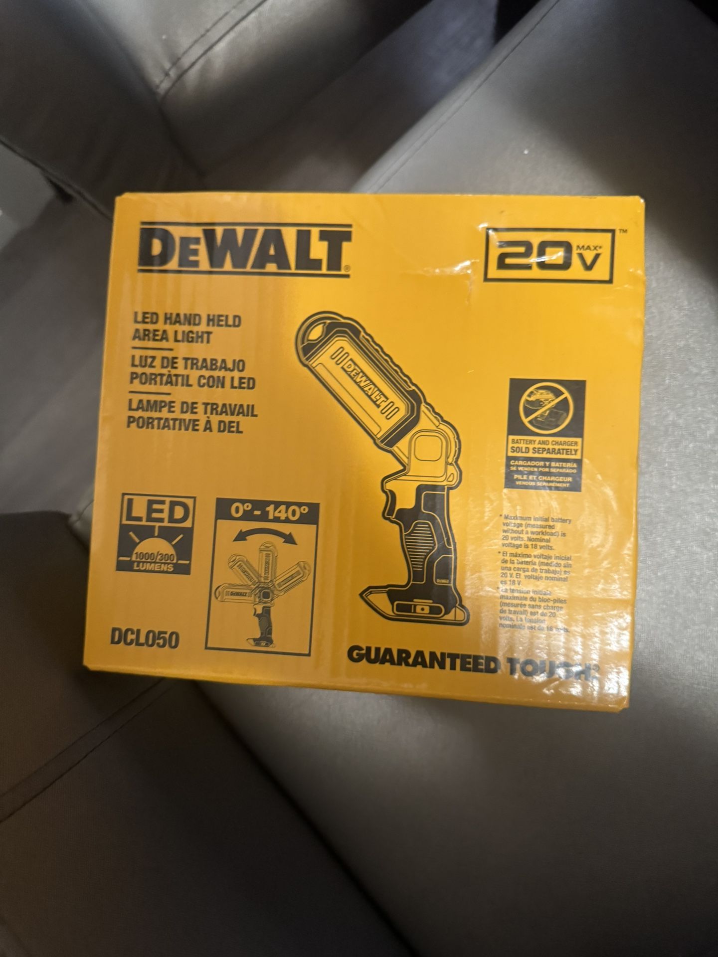 Dewalt Light And Milwaukee Light