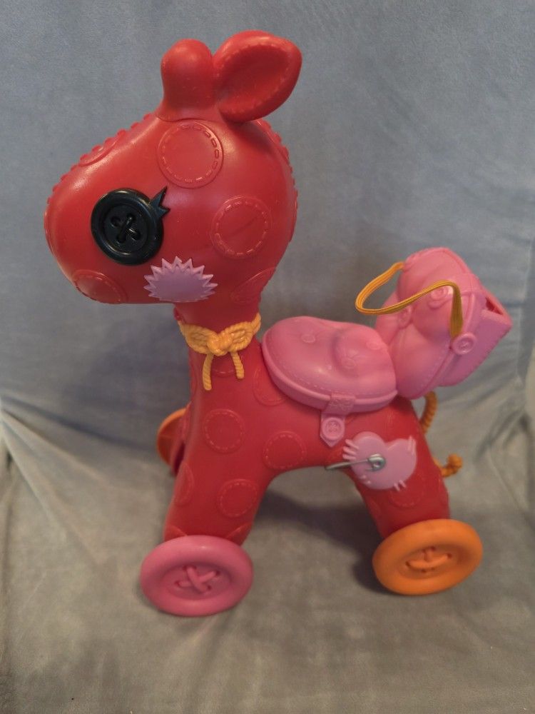 Lalaloopsy doll rolling horse toy