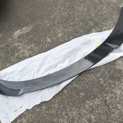 Tesla Model 3 Sport Rear Spoiler Wing - Glossy Carbon Fiber Compatible 2017-2023
