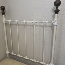 Twin Iron Bed 